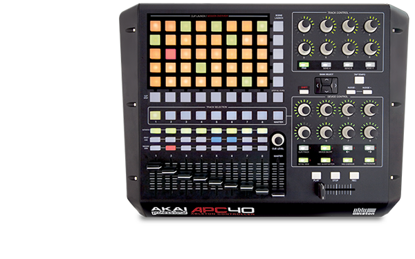 【美品】AKAI APC40 限定 ホワイト MIDIコントローラー ケース附属