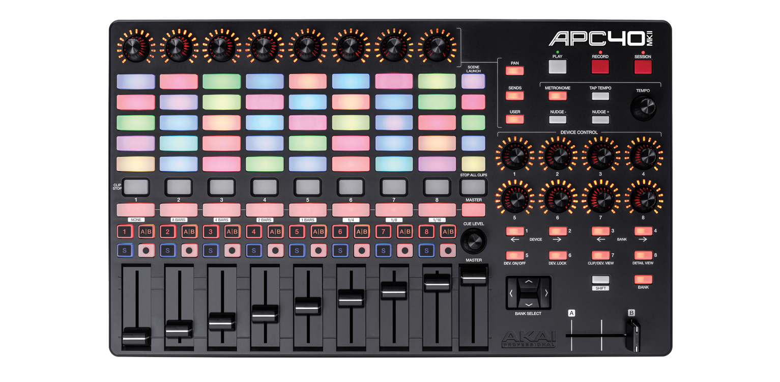 製品情報：APC40 MKII：AKAI professional