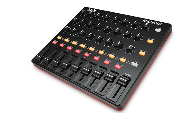 【美品】AKAI APC40 限定 ホワイト MIDIコントローラー ケース附属