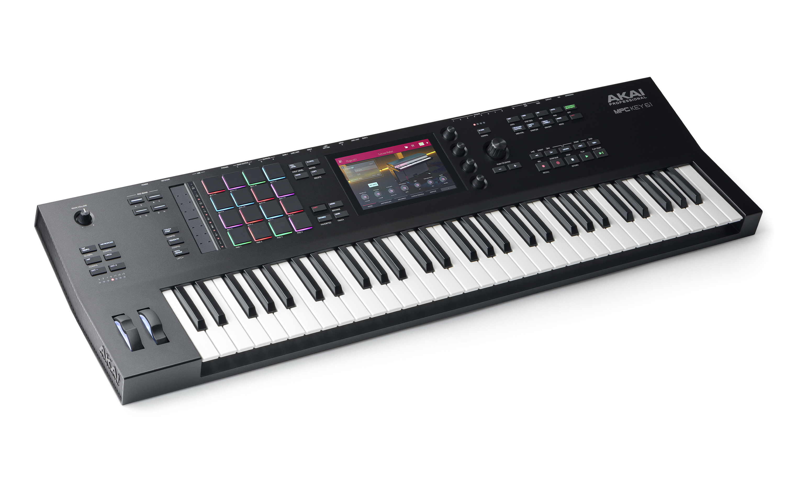 akai midi keyboard 61