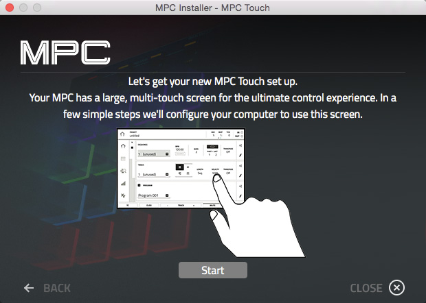 MPC TOUCH