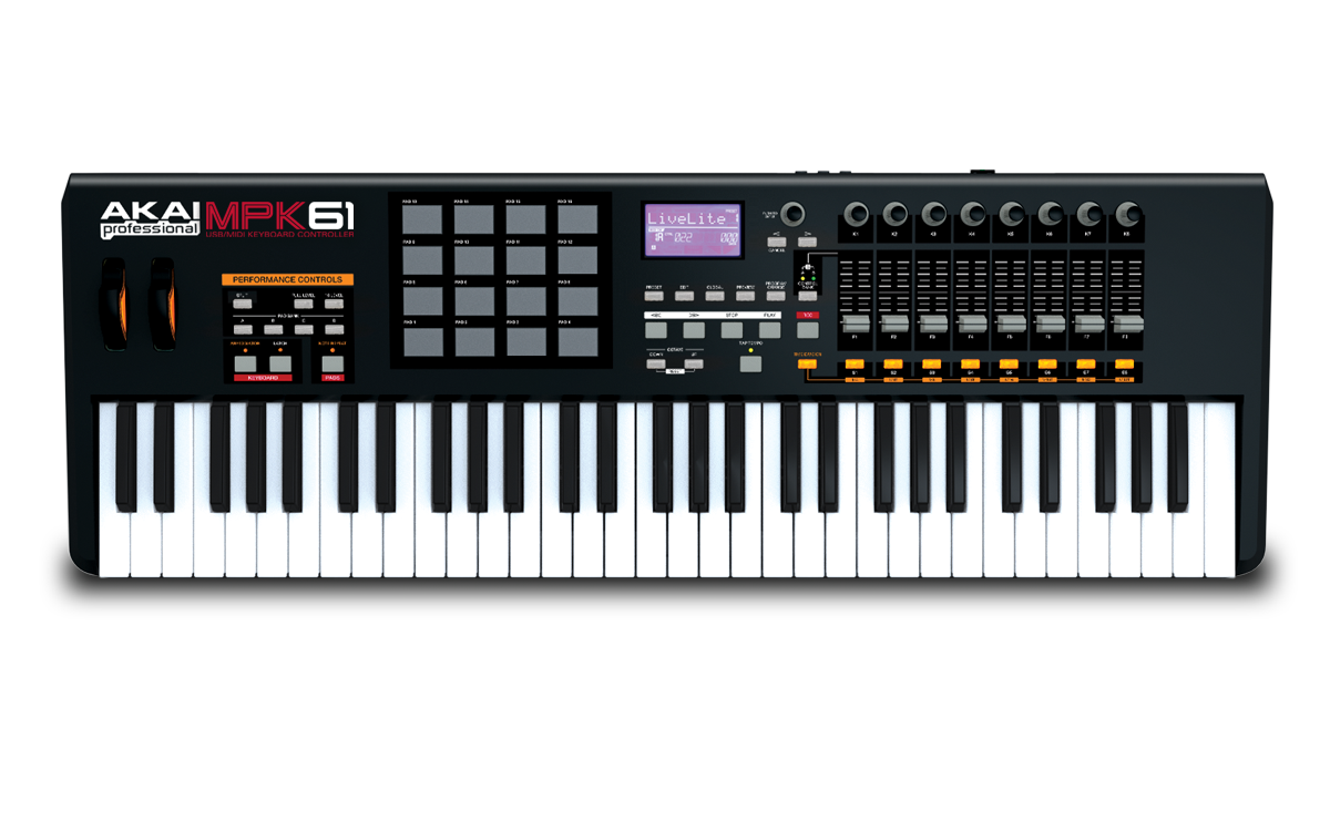 akai midi keyboard 61