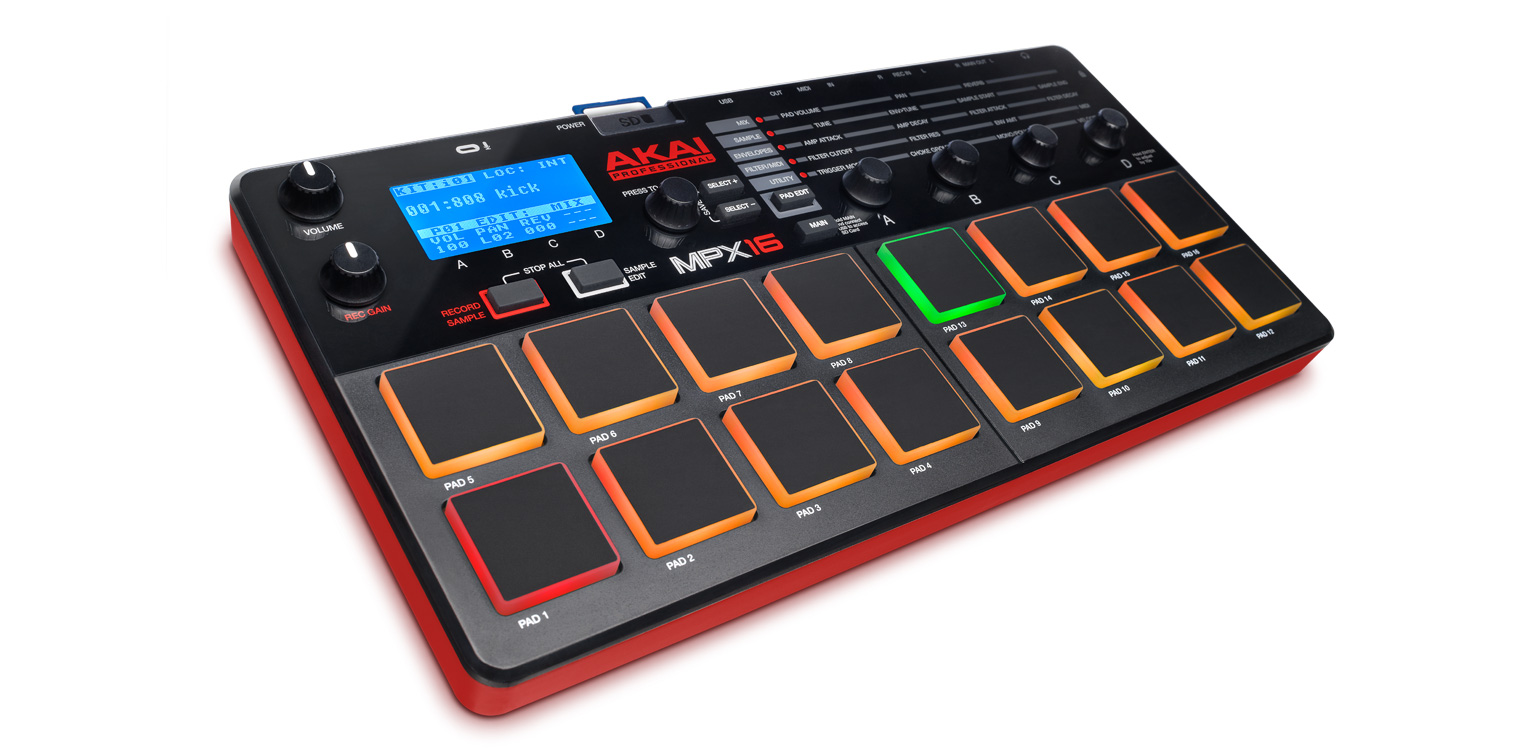 箱に傷破け有り製品情報：MPX16：AKAI professional